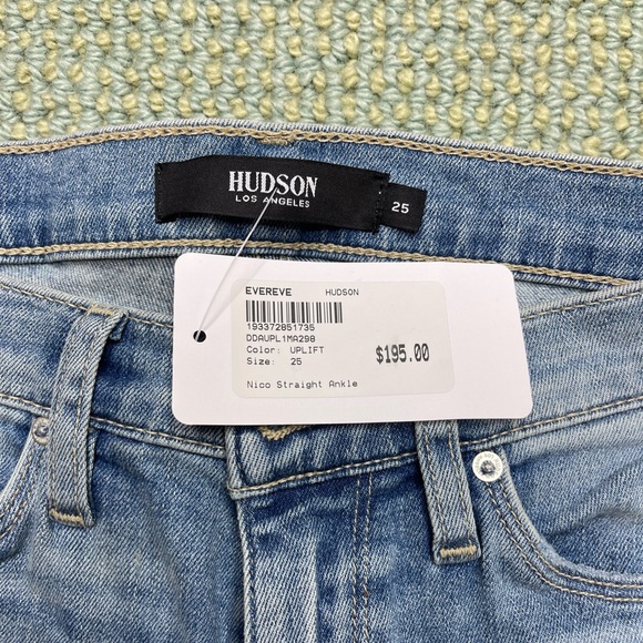 Evereve Hudson Denim Straight Ankle Jeans - Picture 2 of 12